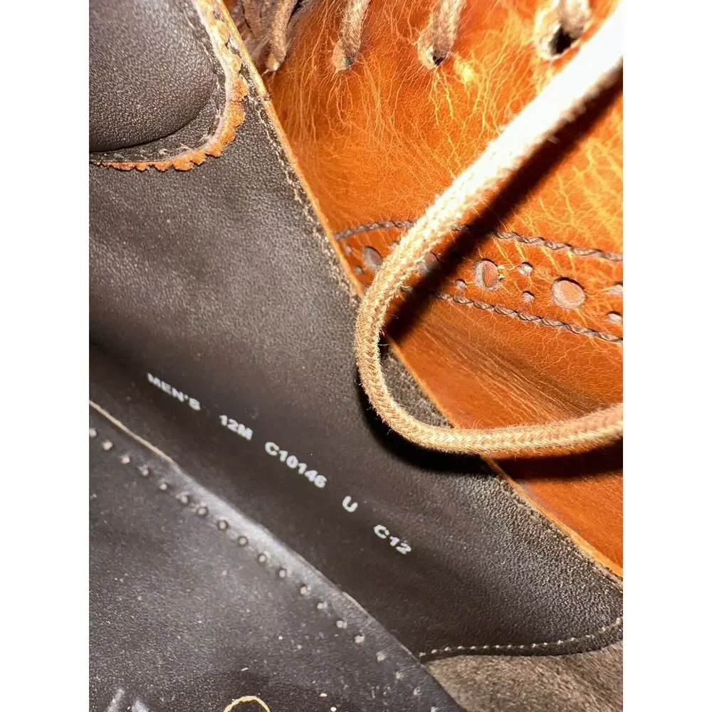 Cole Haan Wingtip Tan Oxford Shoe Size 12